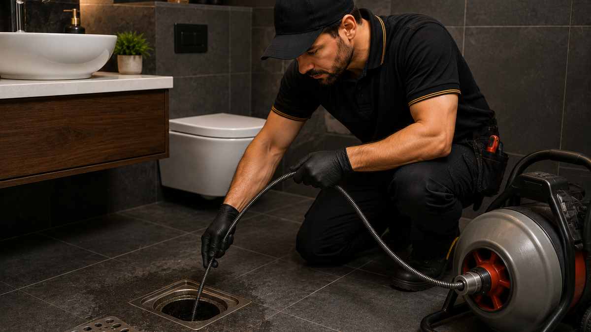 Drain cleaning and unblocking